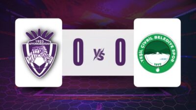 Bölgesel Amatör Lig 7.Grup’ta 10.hafta maçında 1923 Afyonkarahisar, Yeşil Çivril