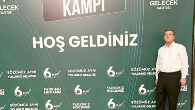 Gelecek Partisi Afyonkarahisar İl Başkanı Niyazi Ertaş, partisinin kuruluşunun 6.