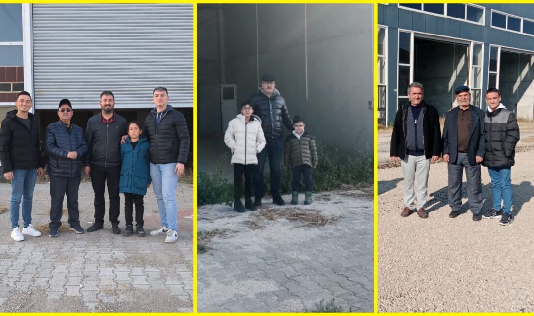 Afyonkarahisar Modern Küçük Sanayi Sitesi Yapı Kooperatifi’nde dükkanların kura çekiminin