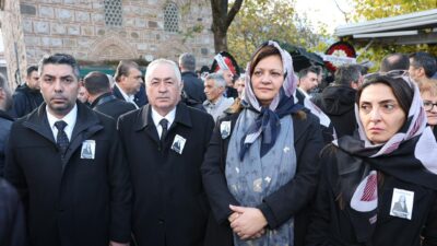 Şehzadeler Belediye Başkanı Gülşah Durbay için düzenlenen cenaze törenine, CHP