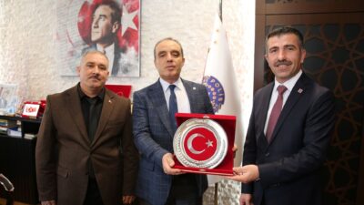 Emniyet Teşkilatı Sendikası Genel Başkanı İsmail Okumuş ve Merkez Şube