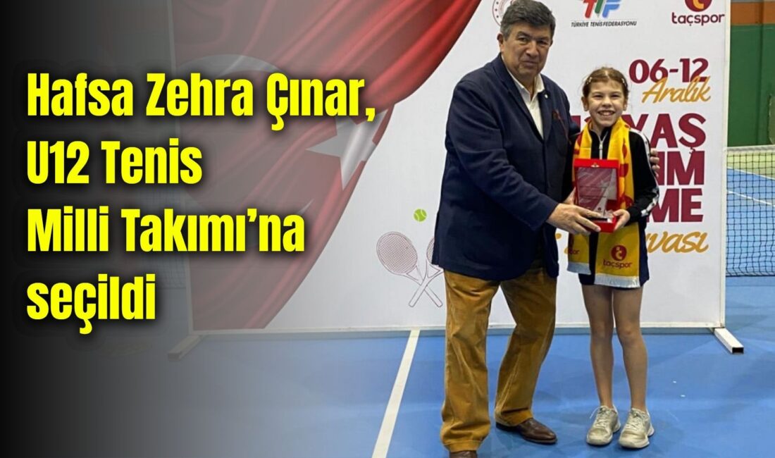 Türkiye Tenis Federasyonu tarafından İstanbul’da düzenlenen 12 Yaş Milli Takım