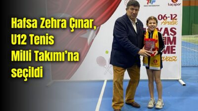 Türkiye Tenis Federasyonu tarafından İstanbul’da düzenlenen 12 Yaş Milli Takım