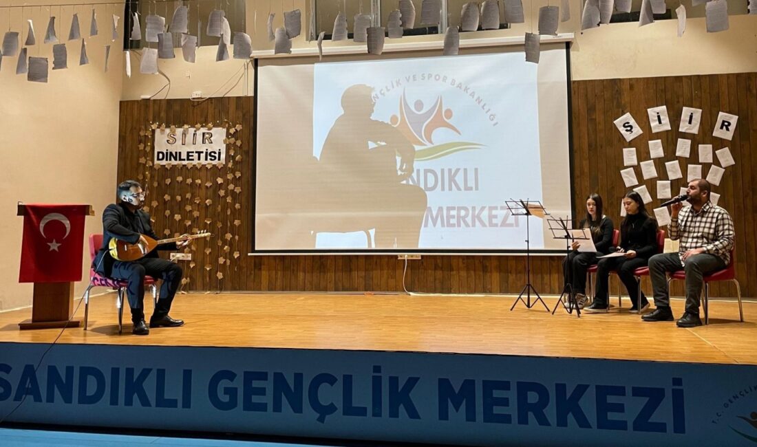 Afyonkarahisar Gençlik ve Spor İl Müdürlüğü’ne bağlı Sandıklı Gençlik Merkezi