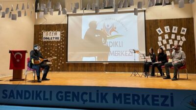 Afyonkarahisar Gençlik ve Spor İl Müdürlüğü’ne bağlı Sandıklı Gençlik Merkezi