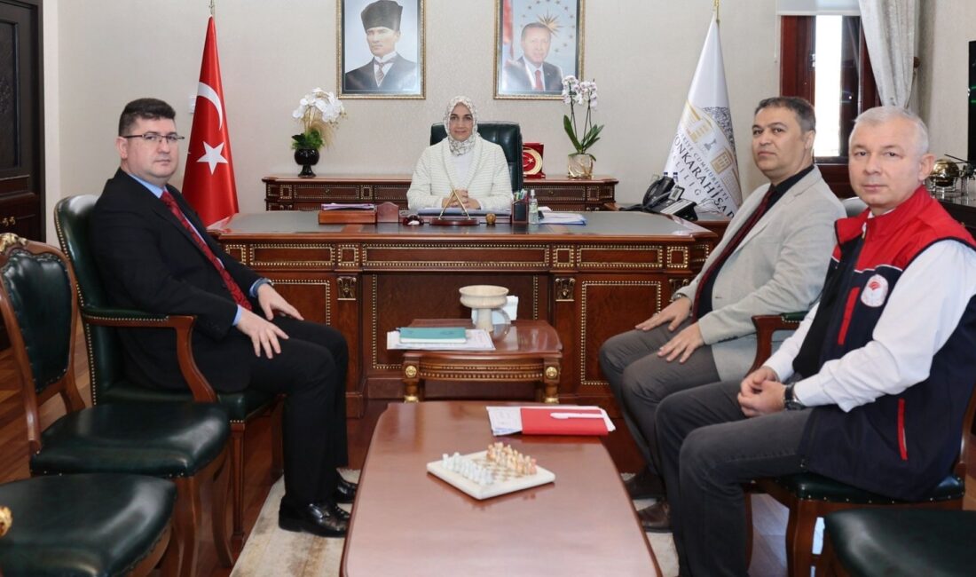 Afyonkarahisar Valisi Doç. Dr. Kübra Güran Yiğitbaşı’nın başkanlığında, Vali Yardımcısı