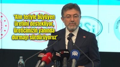 Tarım ve Orman Bakanı İbrahim Yumaklı, toplam 2 milyar 5
