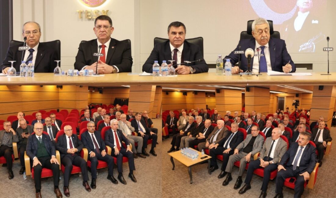 Türkiye Esnaf ve Sanatkârları Konfederasyonu (TESK) Genel Başkanı Bendevi Palandöken,