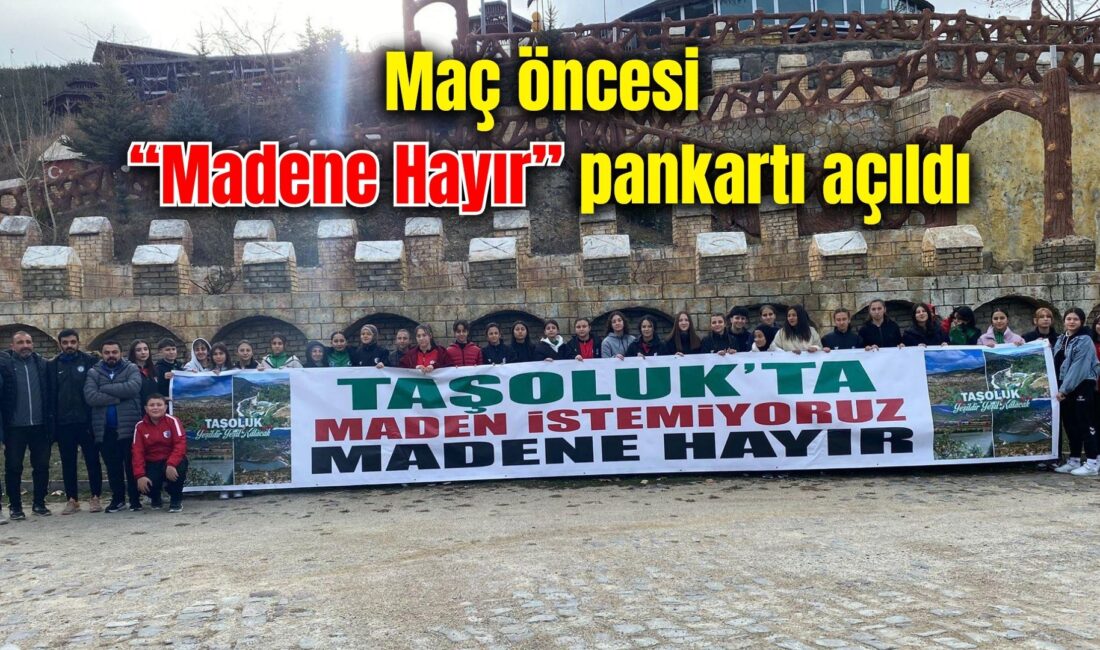 Taşoluk’ta planlanan maden çalışmalarına yönelik tepkiler sürerken, çevre duyarlılığına dikkat