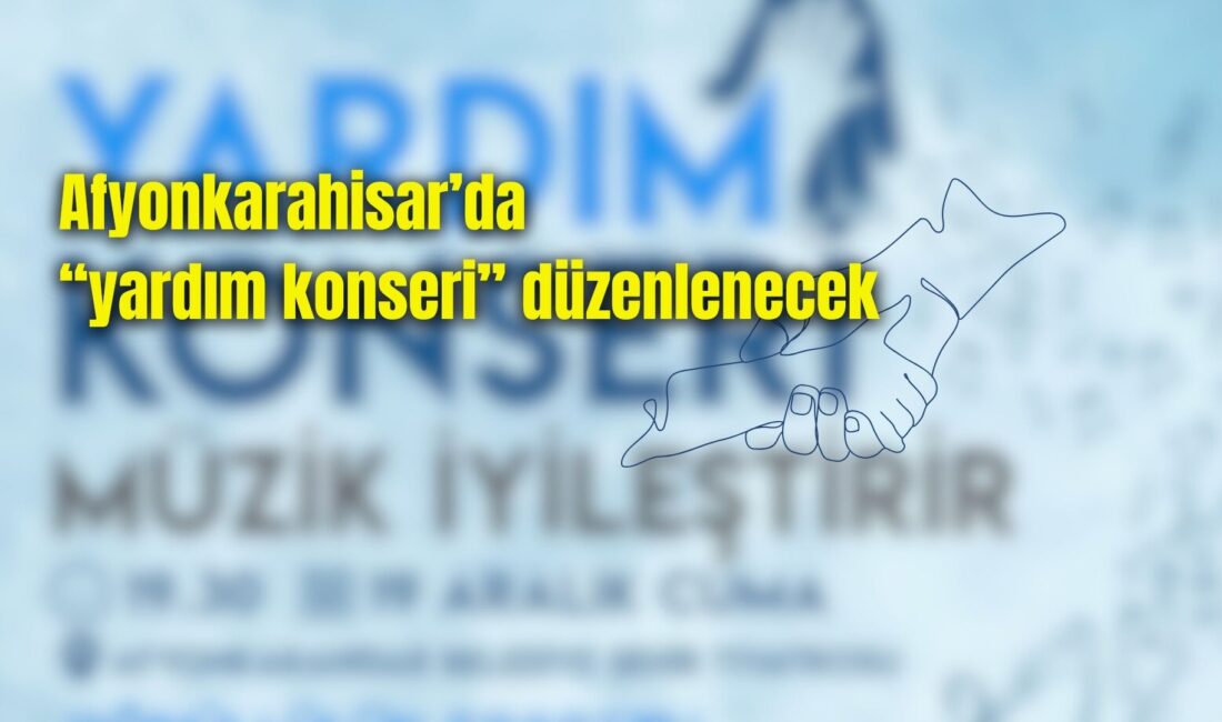 Afyonkarahisar Belediyesi tarafından “Müzik İyileştirir, Dayanışma Güçlendirir” sloganıyla bot ve
