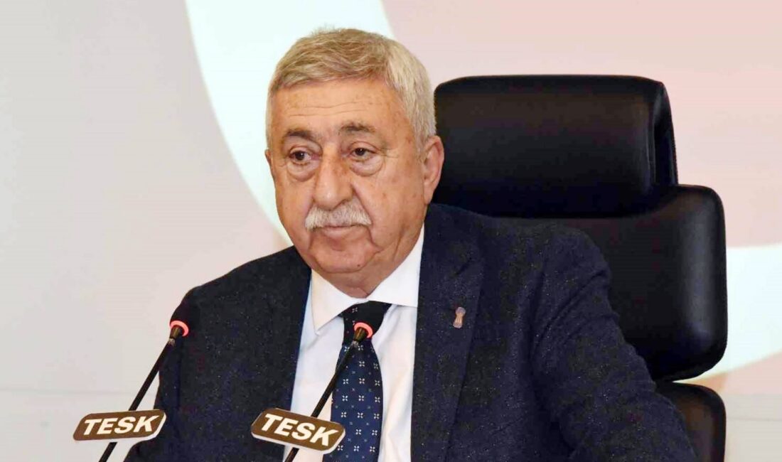 Türkiye Esnaf ve Sanatkârları Konfederasyonu (TESK) Genel Başkanı Bendevi Palandöken,