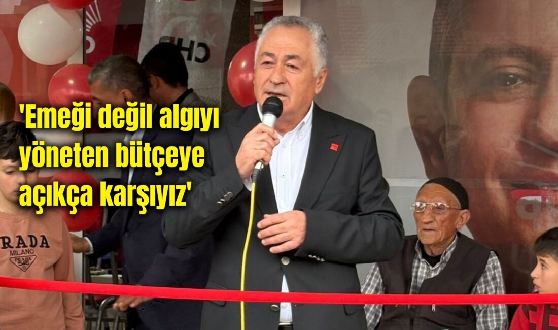 CHP Afyonkarahisar İl Başkanı Hasan Karadeniz, yaptığı basın açıklamasında Afyonkarahisar’a