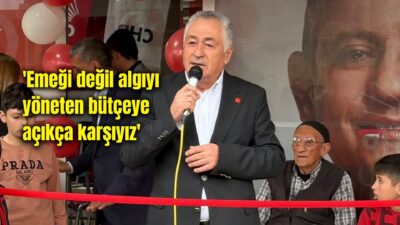 CHP Afyonkarahisar İl Başkanı Hasan Karadeniz, yaptığı basın açıklamasında Afyonkarahisar’a