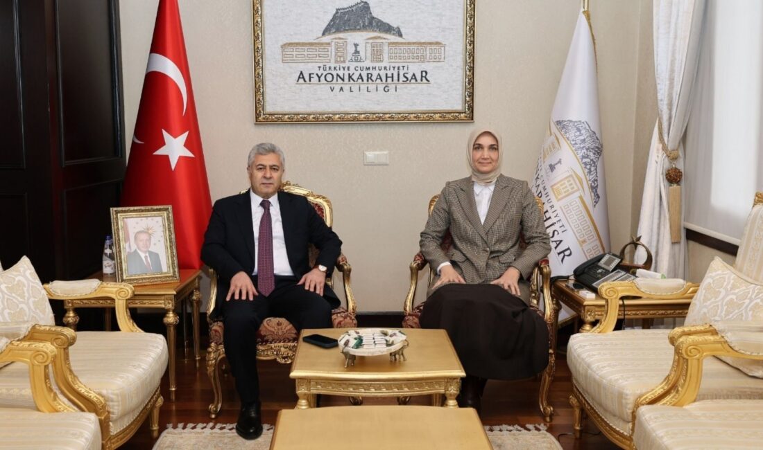 Yargıtay Cumhuriyet Başsavcısı Muhsin Şentürk, Afyonkarahisar Valisi Doç. Dr. Kübra