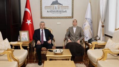 Yargıtay Cumhuriyet Başsavcısı Muhsin Şentürk, Afyonkarahisar Valisi Doç. Dr. Kübra