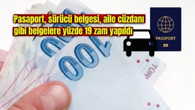 Pasaport, sürücü belgesi, kimlik, aile cüzdanı gibi değerli kağıt diye