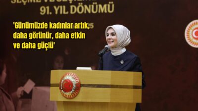 TBMM'de düzenlenen ve Afyon Valisi Kübra Güran Yiğitbaşı’nın da katıldığı