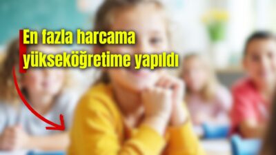 TÜİK verilerine göre, geçen yıl eğitim harcamaları 2023'e göre yüzde
