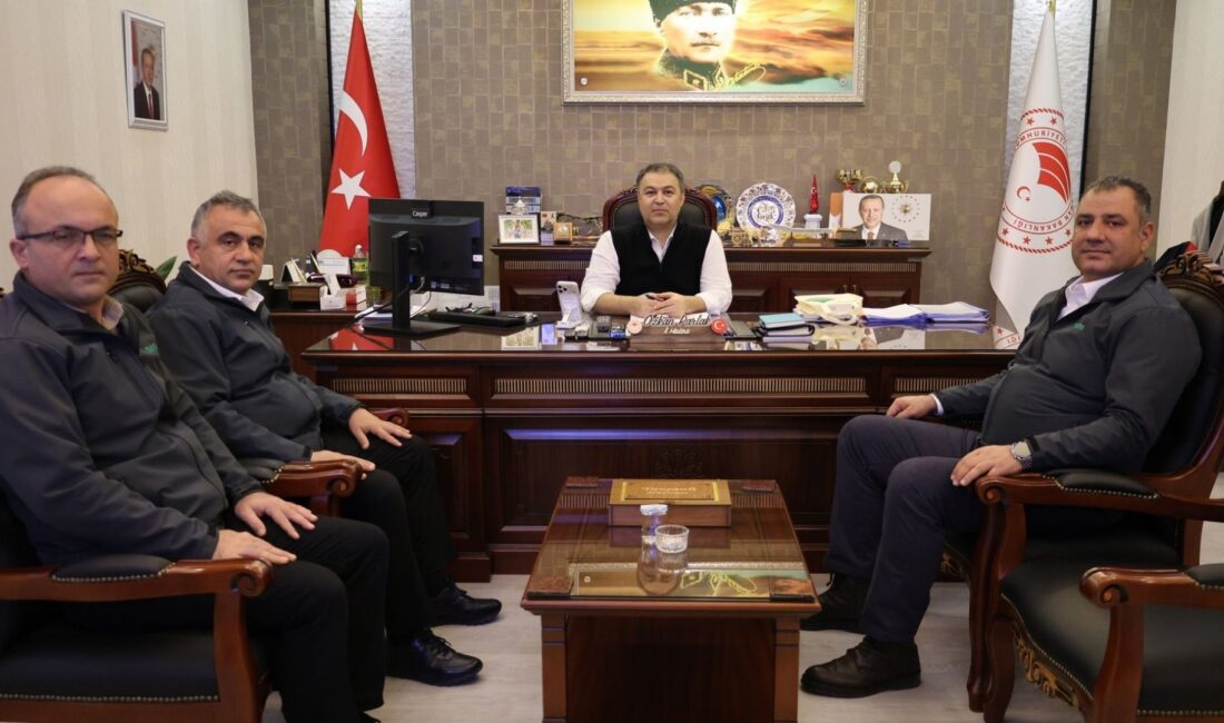 TARSİM Konya Bölge Müdürü Osman Ağiç, Bölge Müdür Yardımcısı Mehmet