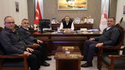 TARSİM Konya Bölge Müdürü Osman Ağiç, Bölge Müdür Yardımcısı Mehmet