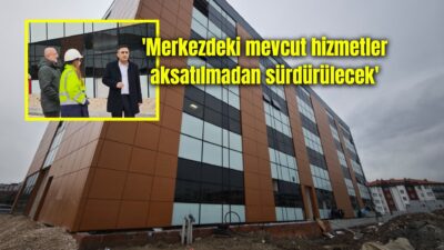 AK Parti Afyon Milletvekili Arslan, yapımı süren 56 ünitlik Ağız