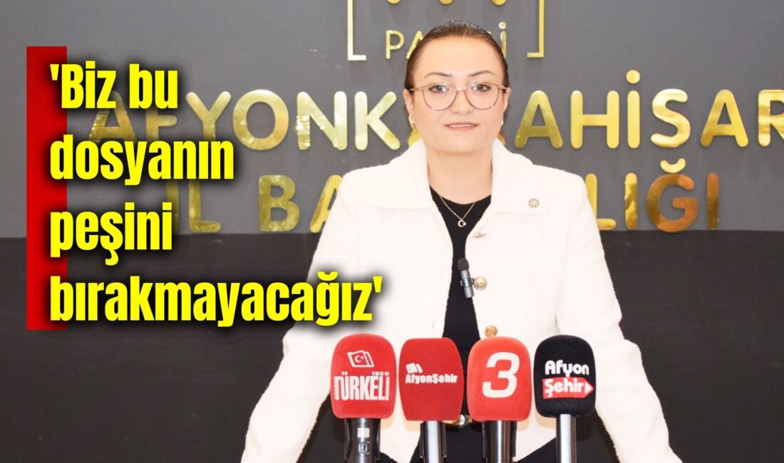 İYİ Parti İl Kadın Kolları Başkanı Köse, Çay'ın Koçerli köyünde