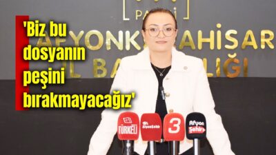 İYİ Parti İl Kadın Kolları Başkanı Köse, Çay'ın Koçerli köyünde