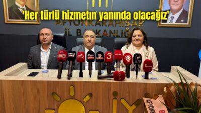 Afyonkarahisar Belediye Başkanı Burcu Köksal, İYİ Parti Afyonkarahisar İl Başkanlığını