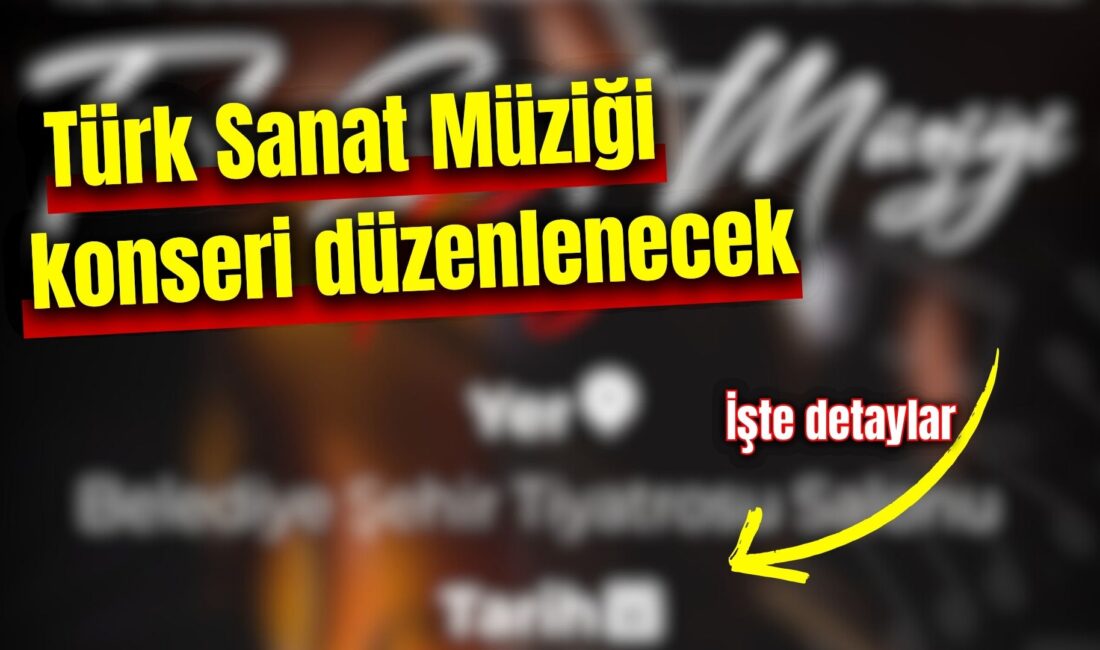 Afyonkarahisar Belediyesi Musiki Eğitim Merkezi tarafından düzenlenen Türk Sanat Müziği