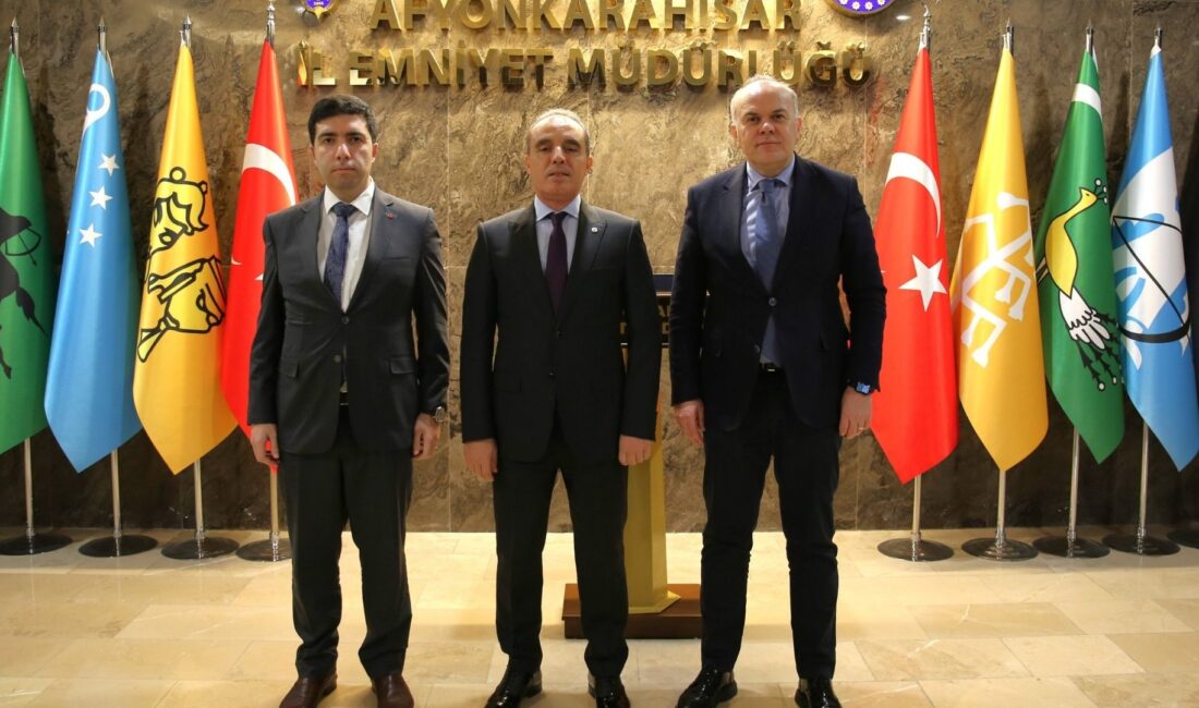 &nbsp; Mülkiye Müfettişleri Tarkan Keskin ve Alper Taş, Afyonkarahisar İl