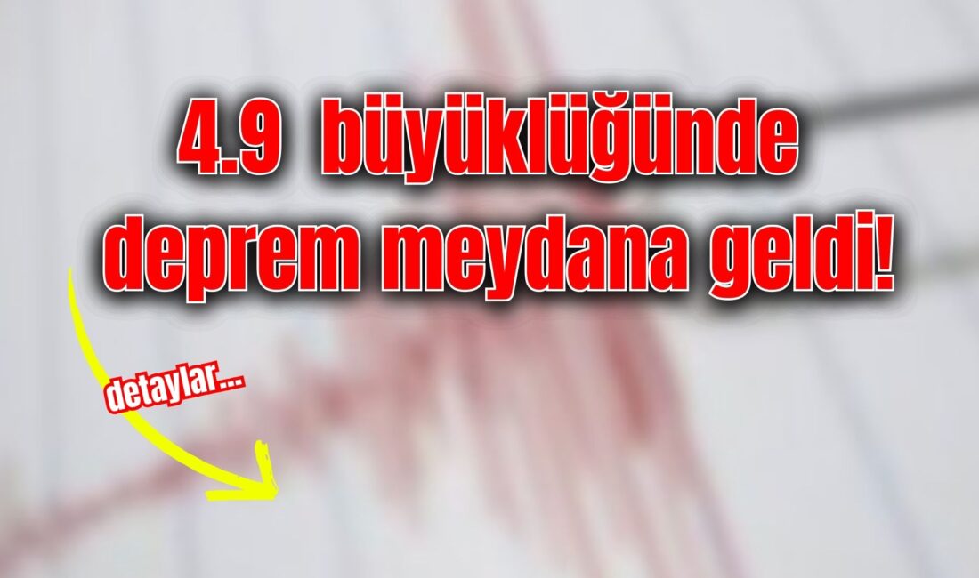 Antalya Merkezli Deprem Afyonkarahisar’da da hissedildi.