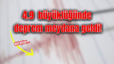 Antalya Merkezli Deprem Afyonkarahisar’da da hissedildi.