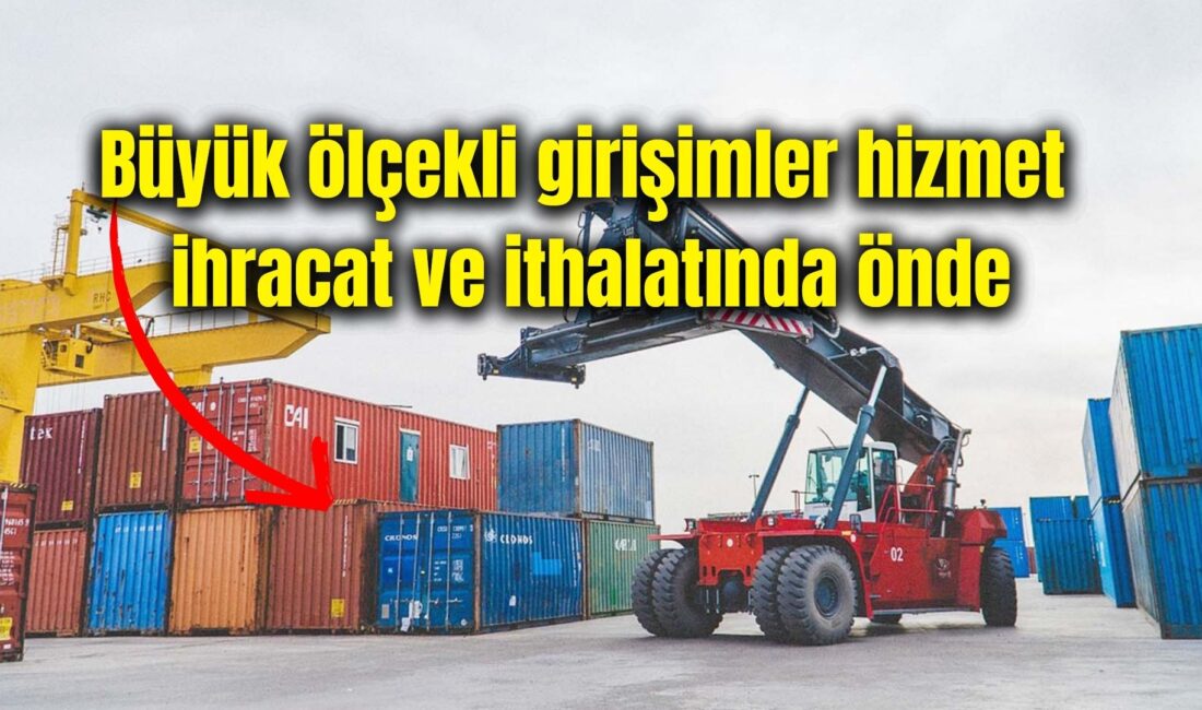 TÜİK verilerine göre 2023’te hizmet ihracatının yüzde 8,7'sini yapan 1-9