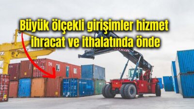TÜİK verilerine göre 2023’te hizmet ihracatının yüzde 8,7'sini yapan 1-9