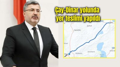 AK Parti Milletvekili Özkaya, ihalesi 29 Eylül’de yapılan Çay- Karaadilli-Dinar duble