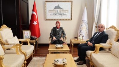 Afyonkarahisar Cumhuriyet Başsavcısı Mehmet Patlak, Afyonkarahisar Valisi Doç. Dr. Kübra