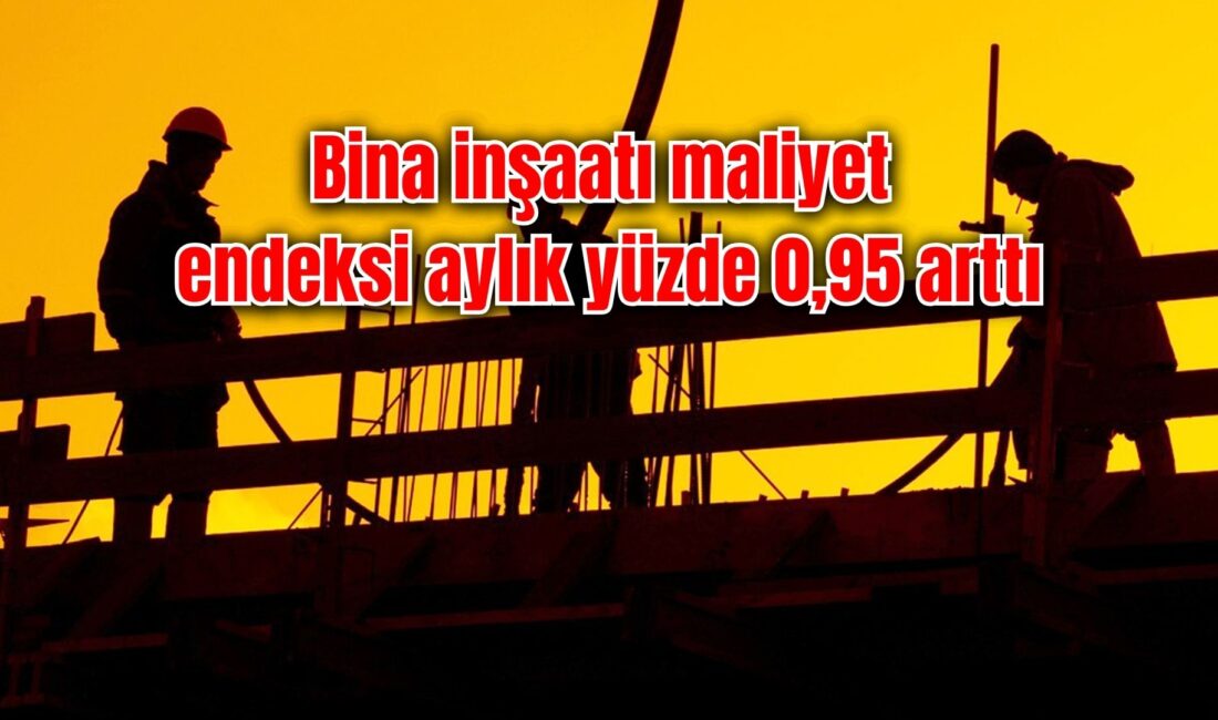 Türkiye İstatistik Kurumunun (TÜİK) açıkladığı ekim ayı inşaat maliyet endeksi