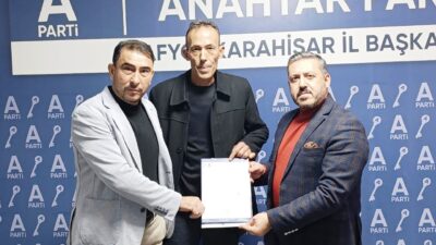 Anahtar Parti Afyonkarahisar İl Başkanlığı, teşkilatlanma çalışmalarını sürdürüyor.