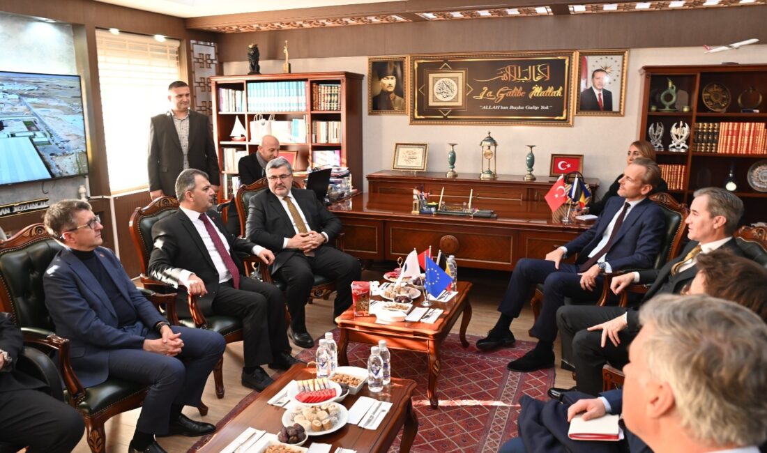 AK Parti Afyonkarahisar Milletvekili Ali Özkaya, Belçika Ankara Büyükelçisi Hendrik