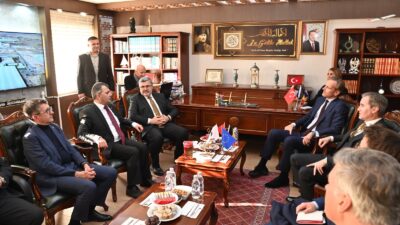 AK Parti Afyonkarahisar Milletvekili Ali Özkaya, Belçika Ankara Büyükelçisi Hendrik