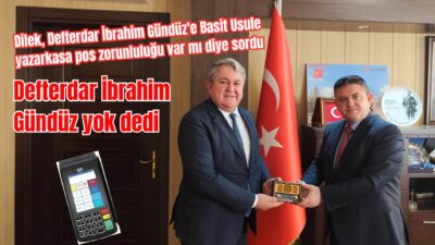 Madeni Sanatkârlar Esnaf Odası Başkan Adayı Hakan Dilek, Defterdar İbrahim