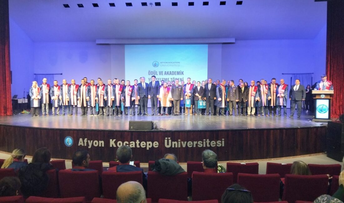 Afyon Kocatepe Üniversitesi’nde Atatürk Kongre Merkezi’nde, Bilimsel Başarı ödülleri, Genç