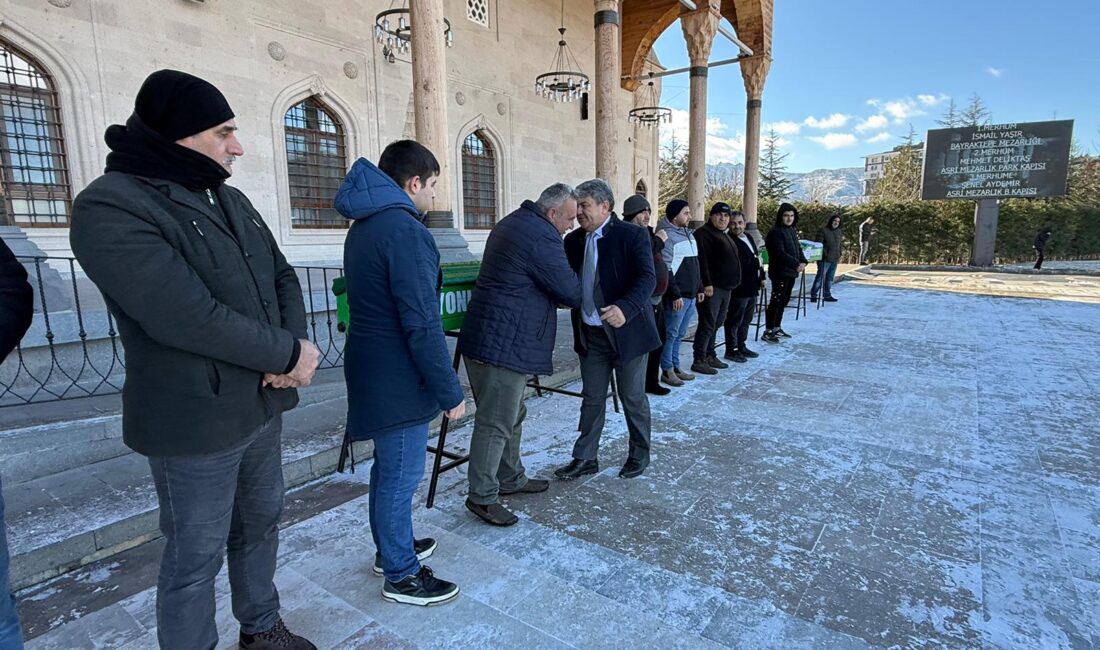 Afyonkarahisar’da vefat eden DDY’den emekli İsmail Yaşır ile sanayi esnafı