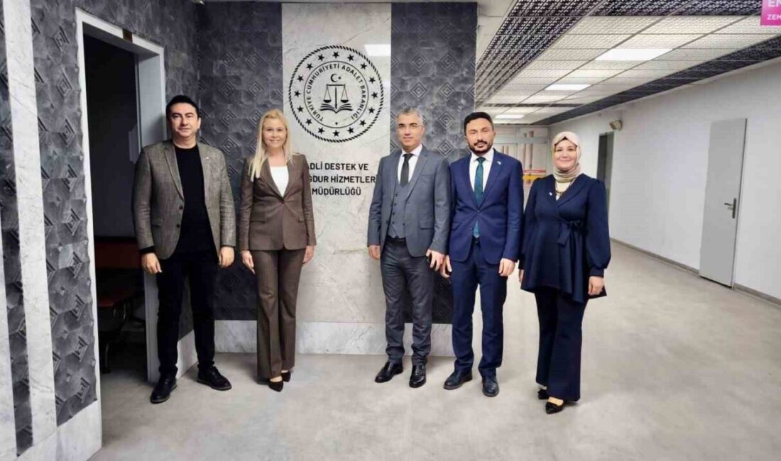 Yeşilay Afyonkarahisar Şubesi Kadın Komisyonu, Afyonkarahisar Adliye’sinde bulunan çocuk bekleme