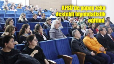 AFSÜ mensuplarının araştırma, yayın ve üretim yetkinliğini güçlendirmek amacıyla farklı