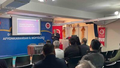 Afyonkarahisar İl Müftülüğü Manevi Rehberlik Birimi ve Gençlik Koordinatörlüğünde hizmet