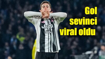 Juventus’un yıldız oyuncusu Afyonkarahisarlı Kenan Yıldız, Napoli karşısında attığı gol