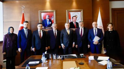 AK Parti Afyonkarahisar heyeti, Gençlik ve Spor Bakanı Dr. Osman