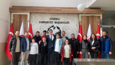 3 Aralık Dünya Engelliler Günü münasebetiyle Sandıklı Adalet Sarayını ziyaret