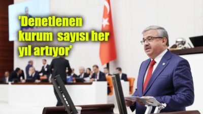 AK Parti Afyon Milletvekili Yurdunuseven, Sayıştay’ın TBMM adına kamu idarelerini